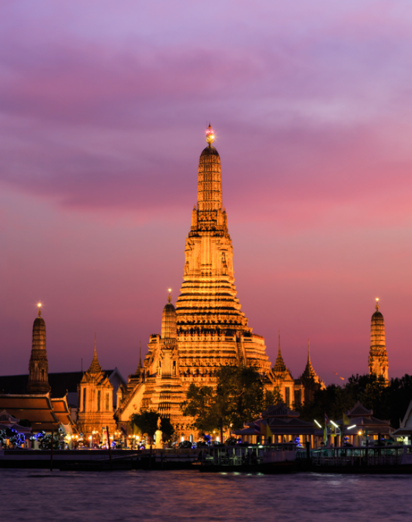 Tailândia, Vietnã e Camboja